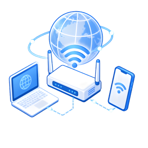 Wi-Fi・インターネット接続アイコン